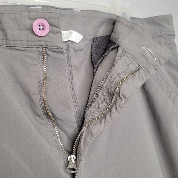 Tasc Performance Shorts Mens Size 38 L Grey 6" Cargo Bamboo Stretch Sustainable - Picture 4 of 9